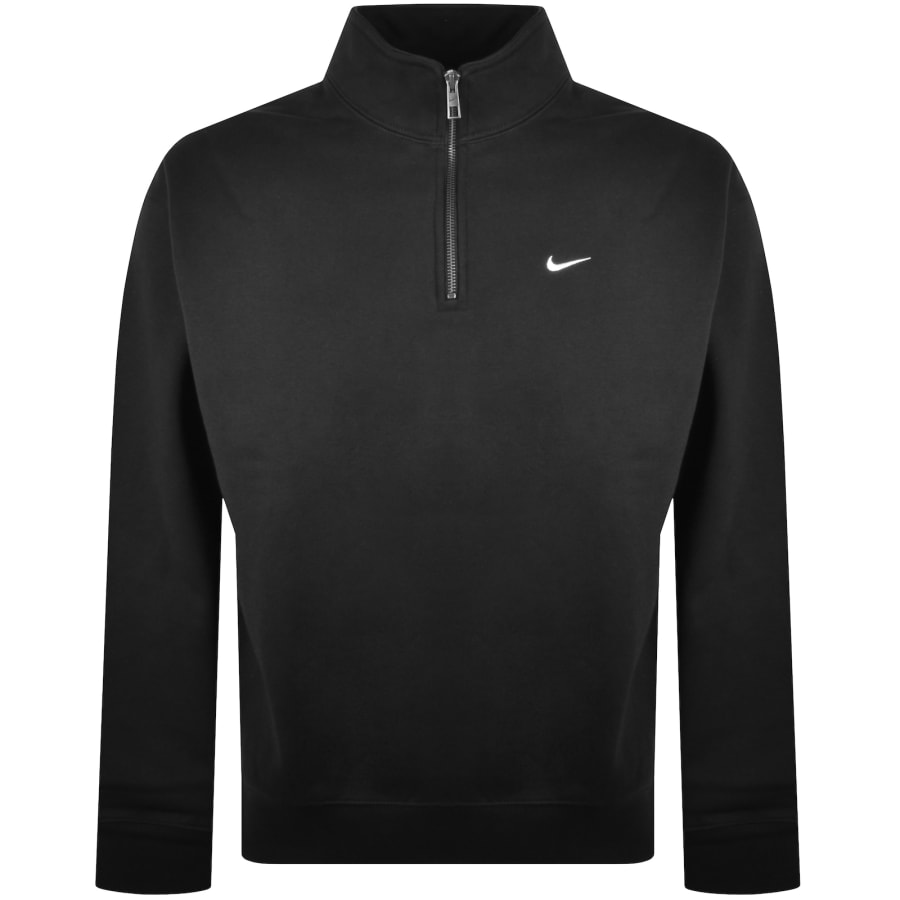 Nike Quarter Zip Sweatshirt Black